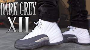 Shop the latest air jordan 12 sneakers, including the air jordan 12 retro 'twist' and more at flight club, the most trusted name in authentic sneakers since the jordan brand became official as a nike subsidiary with the release of the air jordan 12. Air Jordan 12 Dark Grey Review And On Foot In 4k Youtube