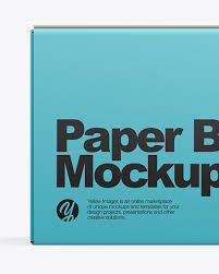Download Paper Box Mockup In Box Mockups On Yellow Images Object Mockups Yellowimages Mockups