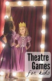 Curtain Call Camp Theatre Games For Kids Shaping Up To Be A Mom Theatre Games Shapes For Kids Drama For Kids