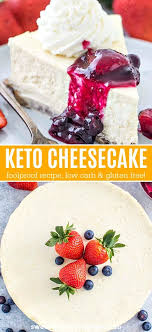 Low Carb Keto Cheesecake Video Sweet And Savory Meals Recipe Low Carb Cheesecake Keto Cheesecake Cheesecake Recipes