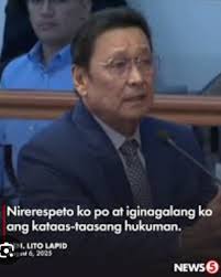 LAPID'S SIX-SECOND YES VOTE GOES VIRAL MANILA, Philippines