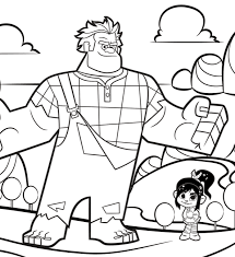 Free Downloads Wreck It Ralph Coloring Sheets Disney Coloring Pages Printables Wreck It Ralph Disney Coloring Pages