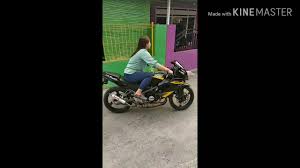 Cewek ninja kumpulan cewek2 cantik naik ninja rrr. Cewek Cantik Naik Ninja Belajar Numpak Ninja Riska Youtube