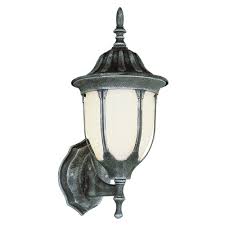 Bel Air Lighting Cabernet Collection 1 Light Outdoor Verde Green Coach Lantern With White Opal Shade 4040 Vg The Home Depot Bel Air Lighting Trans Globe Lighting Outdoor Sconces