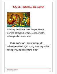 Di sebuah hutan tinggal sepasang sahabat. Koleksi Cerita Koleksi Bbm Pembelajaran Dalam Talian Facebook