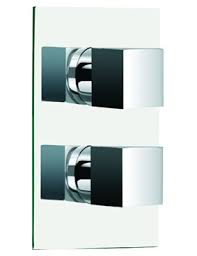 Maybe you would like to learn more about one of these? Cubix Concealed Twin Thermostatic Shower Valve