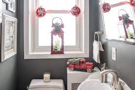 Remember, decorating is all about what you like. Powder Room Updates Holiday Decorating Home With Keki