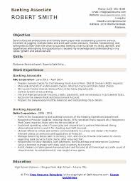 Banking Associate Resume Samples Qwikresume