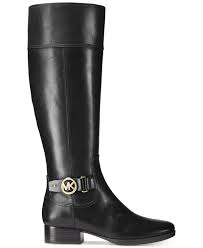 Michael Kors Black And Brown Riding Boots Michael Michael Kors Harland Riding Boots Michael Kors Boots Shoes Macy S Boots Riding Boots Bootie Boots