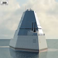 This is a video abou the united states navy stealth destroyer, the zumwalt class.actualy weighing in at 16,000 tons, it is much more of a cruiser, and with. Uss Zumwalt 3d Model Ship On Hum3d