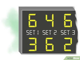 Satu set terdiri dari 21 poin. Cara Menghitung Skor Permainan Tenis 11 Langkah Dengan Gambar