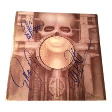 Emerson Lake And Palmer Brain Salad Surgery Autographed Album Cover In 2021 Album Covers Brain Salad Surgery Emerson Lake Palmer
