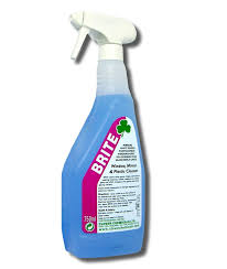 A cleaning hack shows how fabric conditioner can be used to clean glass and mirrored objects in the home, without leaving any marks or fingerprint smears. Clover Brite Glass And Plastic Cleaner 750ml