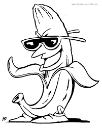Cool Banana Color Page Minion Coloring Pages Cool Coloring Pages Cute Coloring Pages