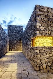 Archium Gives Stone Walls To A Radio Broadcasting Station In Nepal Stone Architecture Architecture Architecture Exterior