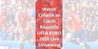 D) including video replays, lineups, stats and fan opinion. How To Watch Online Croatia Vs Czech Republic Live Stream