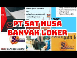 Lowongan kerja pt haleyora power (pln group) juni 2021. Pt Triplus Hitech Batam 4 Posisi Youtube