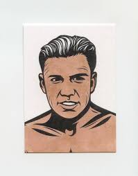 TN00816 MAX SCHMELING Gypsy Oak Artist Boxing Card RARE