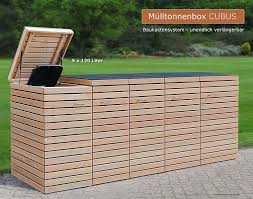 Wir haben die bauanleitung für kleine und große mülltonnenboxen. Hochwertige Verarbeitung Und Beschlage Aus Edelstahl Mulltonnenbox Classic Aus Fsc Hartholz Obe Mulltonnenbox Mulltonnenbox Holz Mulltonnenbox Selber Bauen