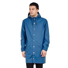 This jacket' fabric/lamination looks the same, so we are confident it's going to work just as great. Rains Long Jacket Faded Blue Hhv