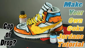 Maybe you would like to learn more about one of these? Goku Off White Jordan 1 Full Custom Off White Air Jordan Custom Shoes Youtube