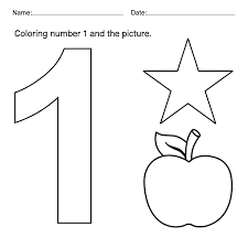 If you would like to create a number coloring book then print out each of the following coloring pages together with this cover to create a free number coloring book. 10 Best Numbers 1 10 Chart Preschool Printables Printablee Com