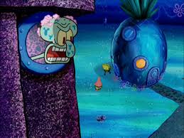 Spongebob Painting Spongebob Pics Squidward