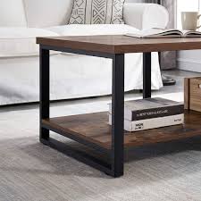 In short, all the traditional details you love without all the bulk. Buy Mhaosehu Industrial Coffee Table For Living Room Sturdy Wood And Metal Cocktail Table With Open Storage Shelf 47 Inch Rustic Brown Online In Indonesia B08f54xwmz
