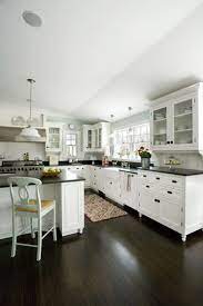 It's a popular countertop option and looks great paired with dark floors and cabinets. Untitled Elegant Kitchens Kitchen Design Dark Countertops