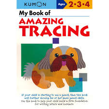 Kumon Basic Skills My Book Of Amazing Tracing Age 2 3 4 Babyonline