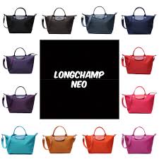 longchamp neo series bag wallet qoo10