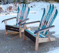 Folding Ski Chair Pair From Adirondack Ski Chairs Of Lake Placid Adirondack Adirondack Chair Lake Placid