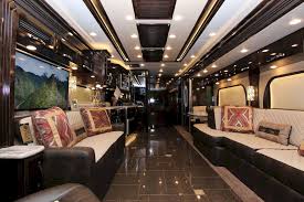 25 Luxury Rv Motorhome Interior Design For Summer Holiday Luxury Rv Luxury Motorhomes