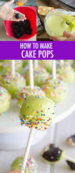 Remove the cake from the oven and run a sharp or serrated knife around the perimeter, loosening the cake from the sides of the pan. Cake Pops 101 A Guide To Homemade Cake Pops
