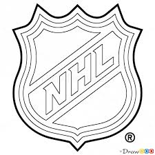 How To Draw Nhl Logo Hockey Logos How To Draw Drawing Ideas Draw Something Drawing Tutorials Portal Nhl Logos Hockey Logos Hockey Drawing