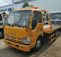 3ton 4 Ton New Japan ISUZU Flatbed Tow Truck for Sale