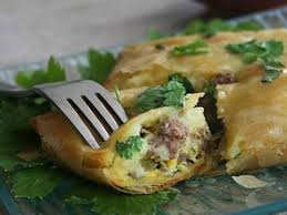 Bricks A La Viande Hachee Et Pomme De Terre Photo 1 Viande Hachee Recette Brick Recette De Plat