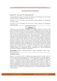 The degree of international orientation, (polycentricity) in corporate culture influences mnc strategy and. Pdf International Finance Management