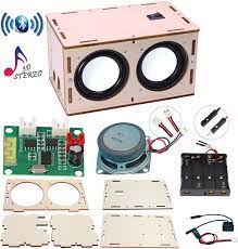 Bluetooth speakermake your own powerfull bluetooth speaker with some extra features, easy. Amazon Com Diy Bluetooth Speaker Box Kit Electronic Sound Amplifier Build Your Own Portable Wood Case Bluetooth Speaker With Sound Science Experiment And Stem Learning For Kids Teens And Adults Electronics