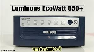 I had a terrible experience with luminous 800va sine wave inverter service. Luminous Inverter 875 Va Manual