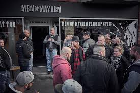 Men Of Mayhem Flagship Store Barmbeker Markt 29 22081 Hamburg Hamburg Flagshipstore Menofmayhem13 Menofmayhem Clothin Men Motorcycle Harley Hamburg