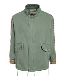 Maison Haussmann Veste Oversize Coton Denim Kiwi
