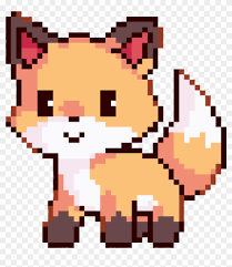 Cute Fox Pixel Art Clipart Pixel Art Drawing Kawaii Fox Pixel Art Free Transparent Png Clipart Images Download See more ideas about anime pixel art, pixel art templates, pixel art. cute fox pixel art clipart pixel art