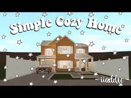 Here are some of the latest and great bloxburg houses and house ideas you can try out in 2021. 20k Simple Cozy Home Bloxburg House Build Youtube Cozy House Two Story House Design Simple House Plans