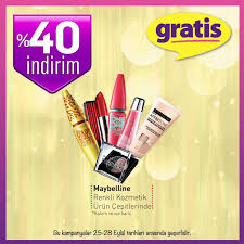 Bayramda Size Guzel Bakacak Firsatlar Gratis Te Maybelline Kaleler Tarih