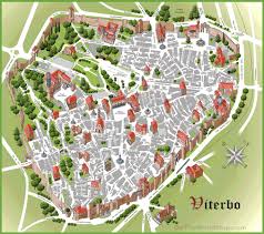 It's important to share experiences and create memories in college! Viterbo Tourist Map