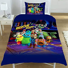 Lavabile in lavatrice a 40 °c, può essere asciugato in asciugatrice e richiede una. Set Copripiumino Singolo Reversibile Disney Toy Story Per Ragazza E Ragazzi Toy Story Rescue Squad Letto Singolo Amazon It Casa E Cucina