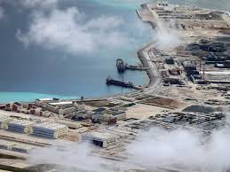 China is building up artificial islands in the disputed south china sea—even building basketball and tennis courts on the reclaimed land. Photos Show Beijing S Militarisation Of South China Sea In New Detail South China Sea The Guardian