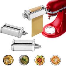 Each kitchenaid mixer cover is individually handmade and packaged with much effort, quality and love by me. Buy Pasta Attachment For Kitchenaid Stand Mixer Included Pasta Sheet Roller Spaghetti Cutter And Fettuccine Cutter Pasta Maker Stainless Steel Accessories 3pcs By Gvode Online In Taiwan B0721m32gh
