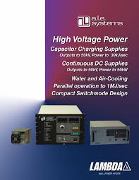 High voltage capacitors are passive electronic components that store charge and energy for use in high voltage applications. High Voltage Power Supplies Ale Series By Ivan Minin Issuu
